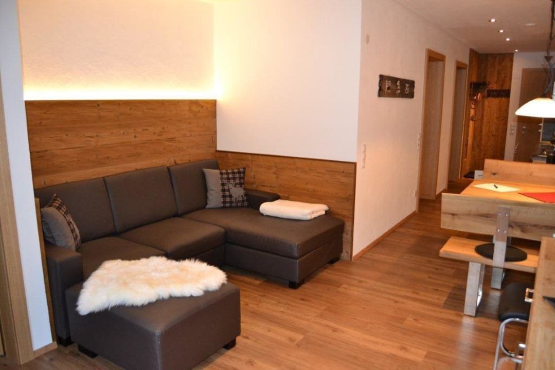 Gemütliche Ledercouch Appartements Marent