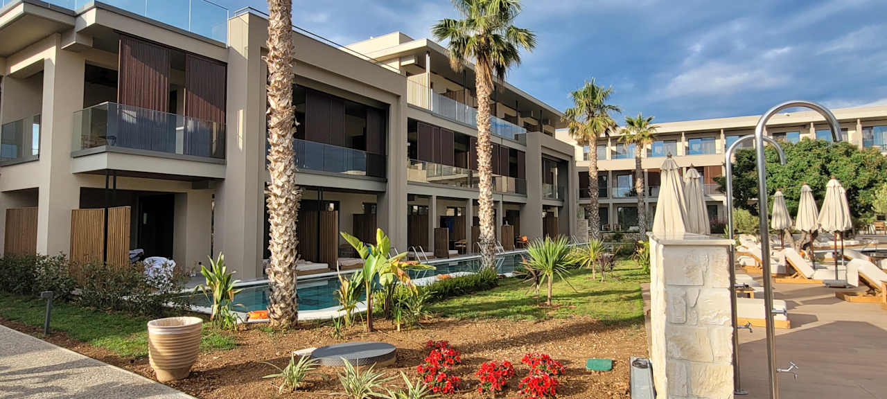 Gartenanlage Portes Theros