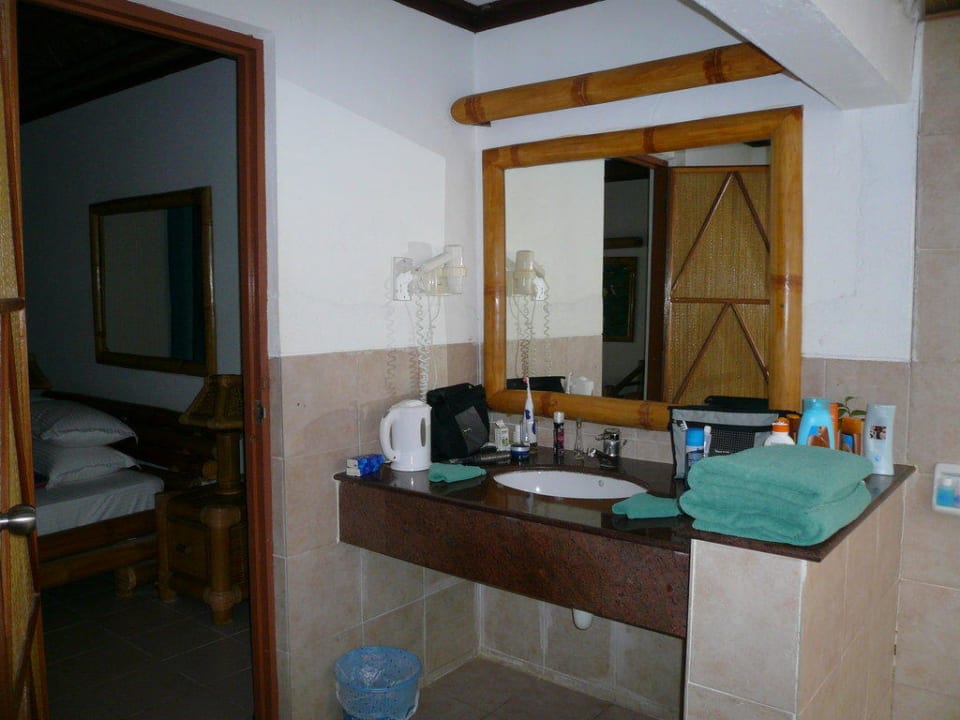 Badezimmer Angaga Island Resort