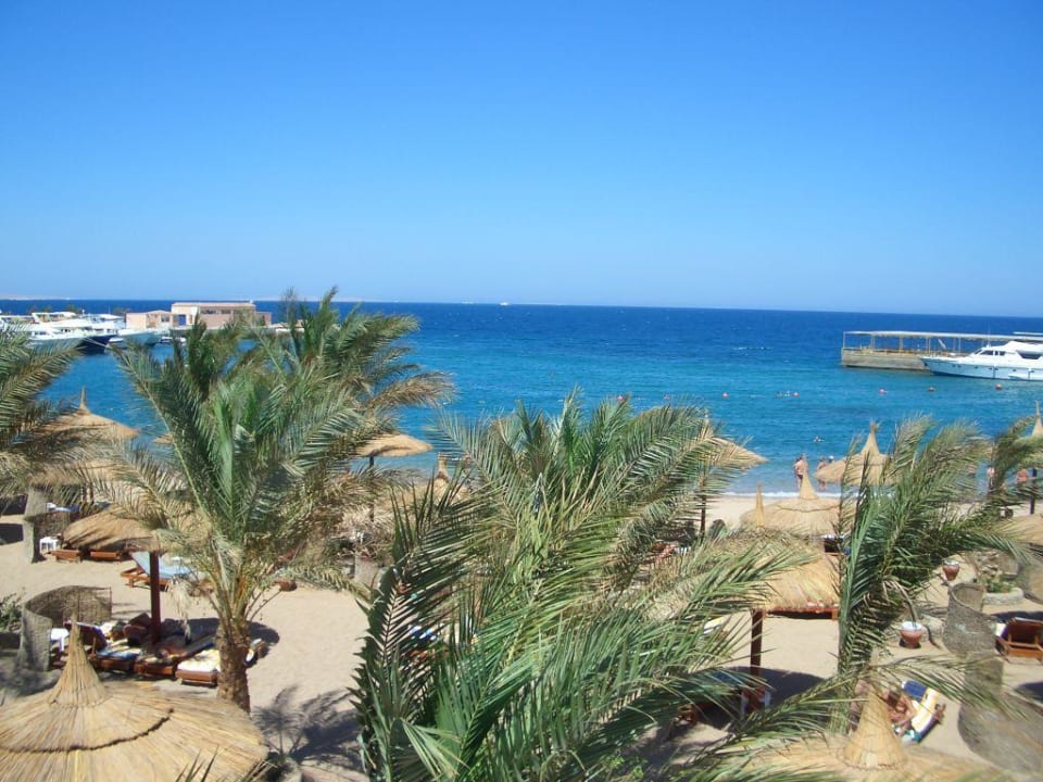 Blick vom Beach Restaurant Beach Albatros Resort
