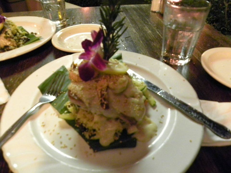 Leckeres Essen im Spices Maui Coast Hotel
