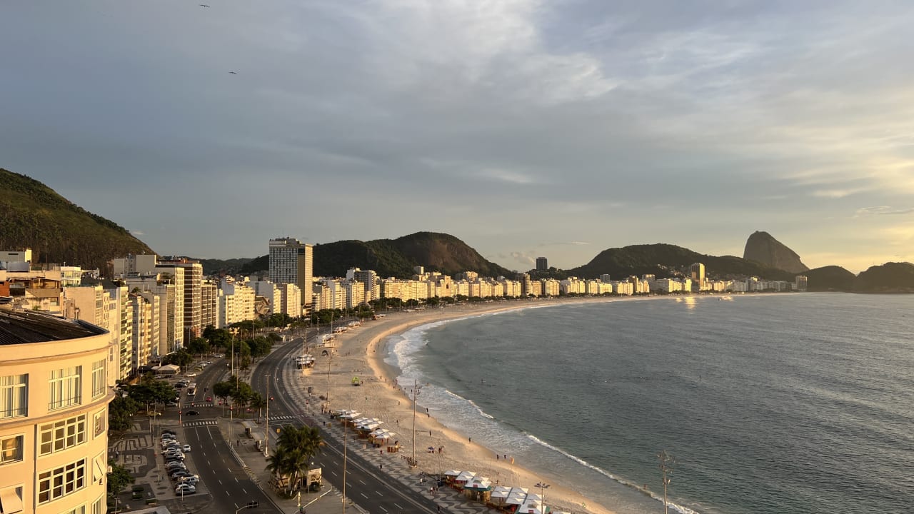 Ausblick Orla Copacabana Hotel