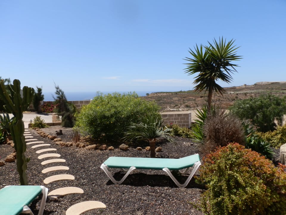Ausblick von der Terrasse der Ferienwohnung B Finca Arico