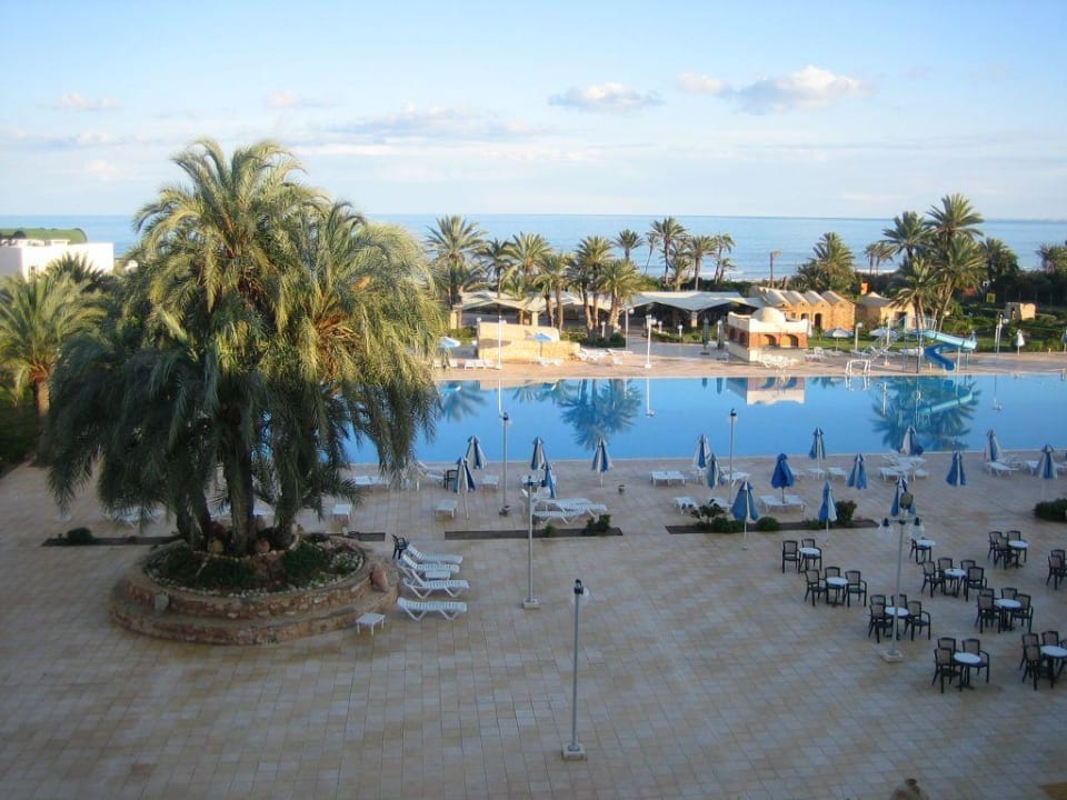 Meersicht vom Balkon Djerba Castille