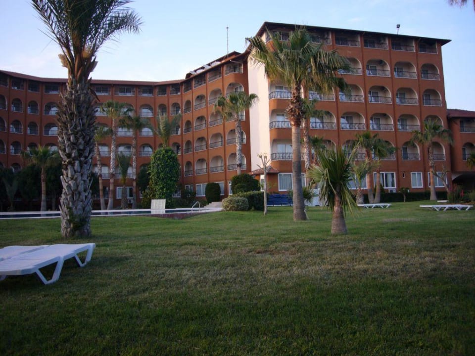 View from the yard Club Turtas Beach Hotel