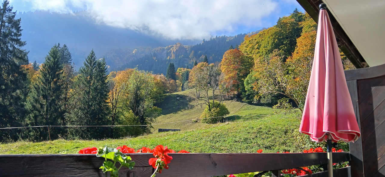 Ausblick Alpengasthof Schwand