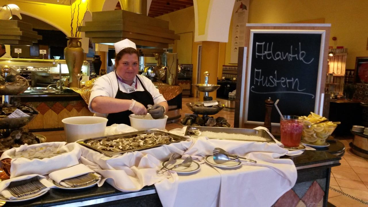 Austernbar Aldiana Club Andalusien