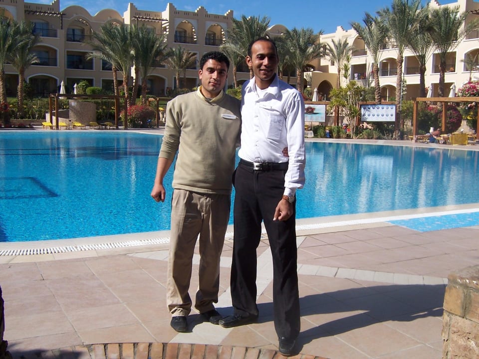 Elnoby mit tollem Kollegen Hotel JAZ Makadi Star & Spa