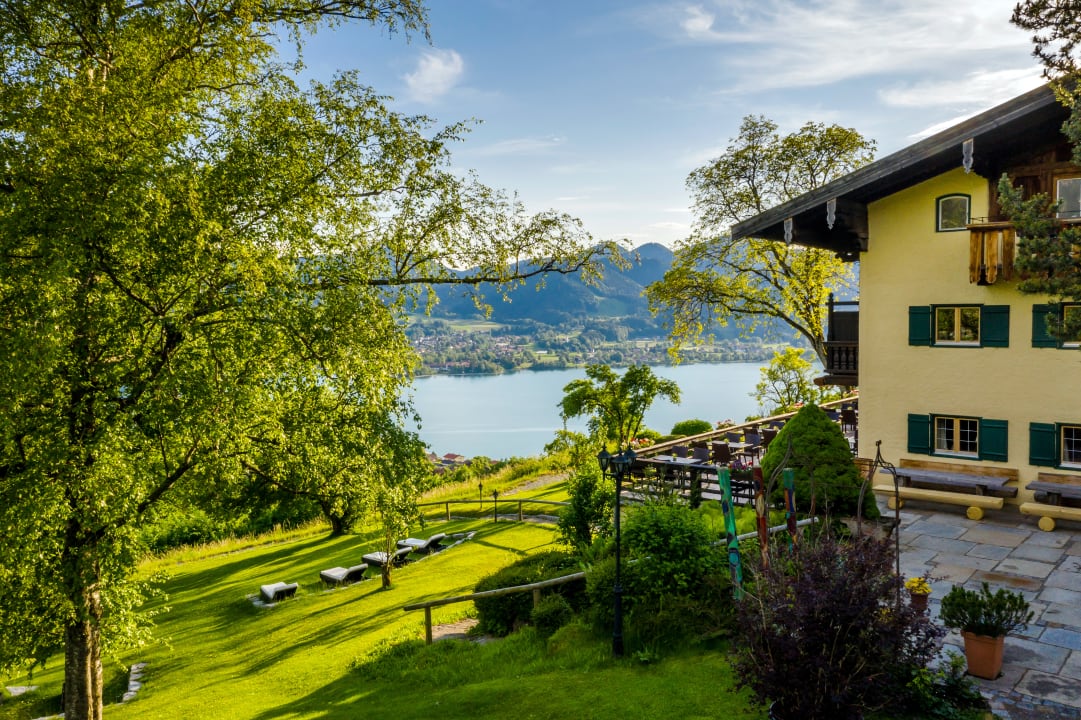 Gartenanlage Der Westerhof - Hotel in Tegernsee