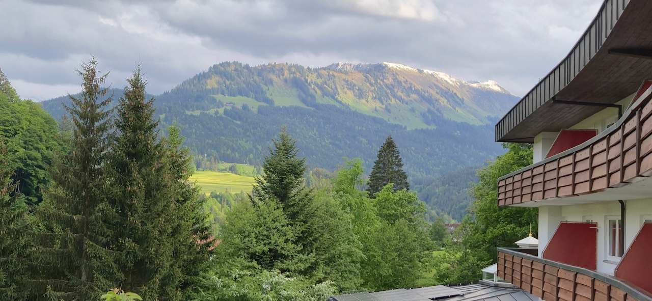 Ausblick Alpenhotel Oberstdorf
