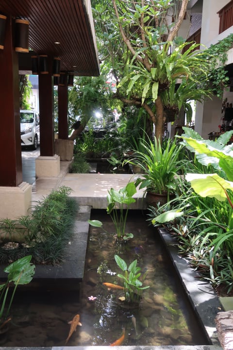 Gartenanlage Ubud Village Hotel