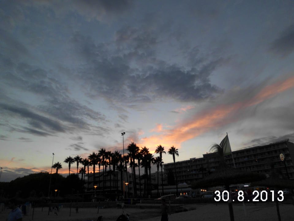 Sonnenuntergang allsun App.-Hotel Orient Beach