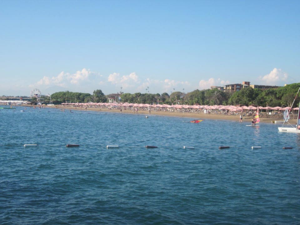 Blick vom Robinsonsteg Richtung Hotel Ali Bey Resort Sorgun