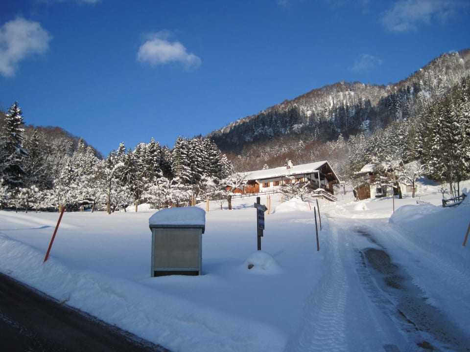 Schneelandschaft Hotel Butzn Wirt