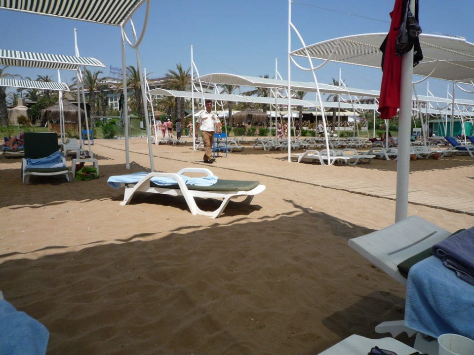 Wachmann am Strand Sunis Kumköy Beach Resort Hotel & Spa
