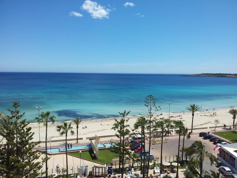 Unser Blick aus Zimmer 706 CM Playa del Moro