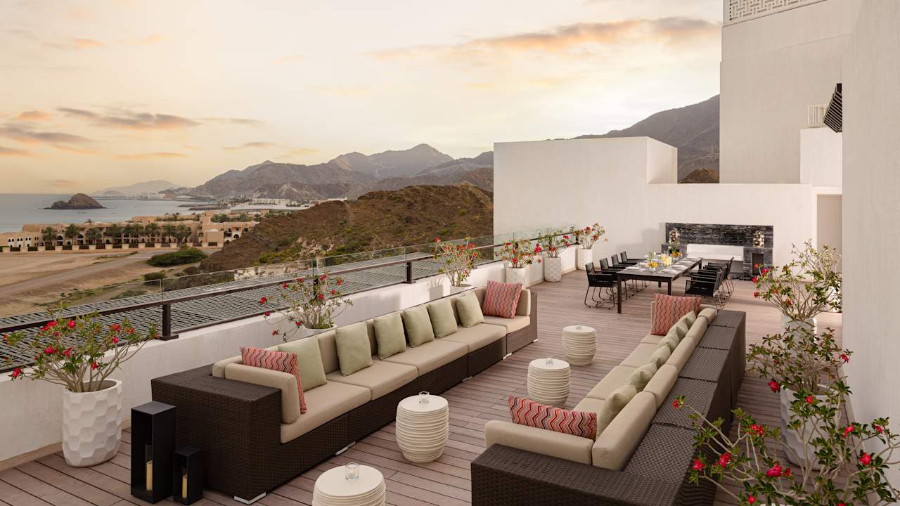 Ausblick InterContinental Fujairah Resort