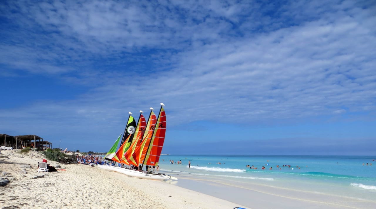 Weißer Sand und türkises Meer..Traumhaft Playa Cayo Santa Maria