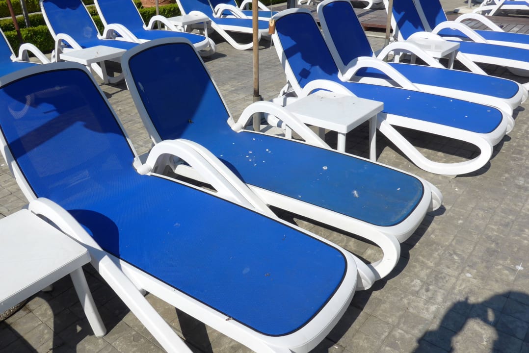 Schmutzige Liegen Meliá Sunny Beach
