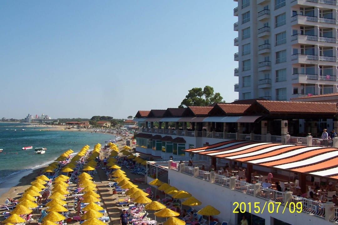 Widok z tarasu Salamis Bay Conti Resort Hotel & Casino