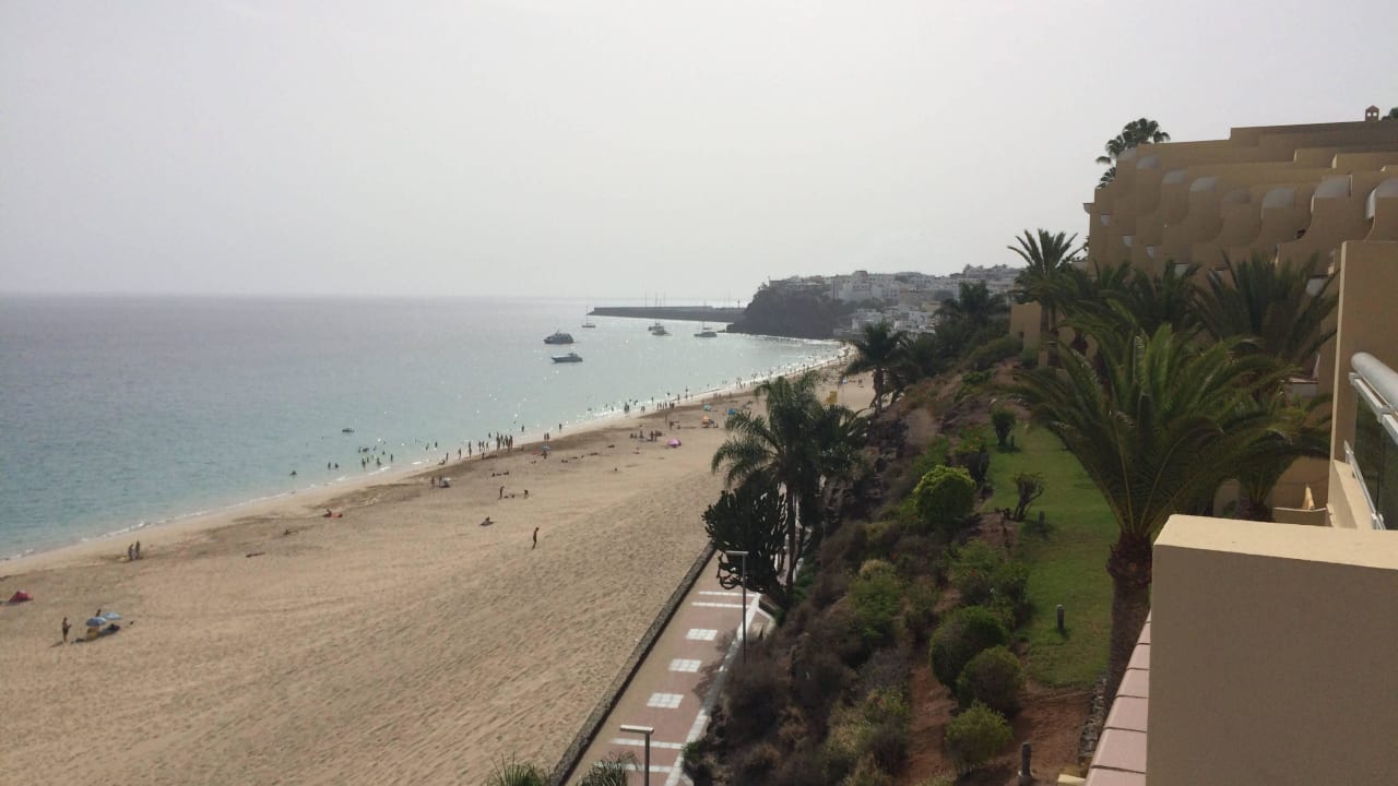 Blick auf Hafen/Mole Morro del Jable Hotel Riu Palace Jandia