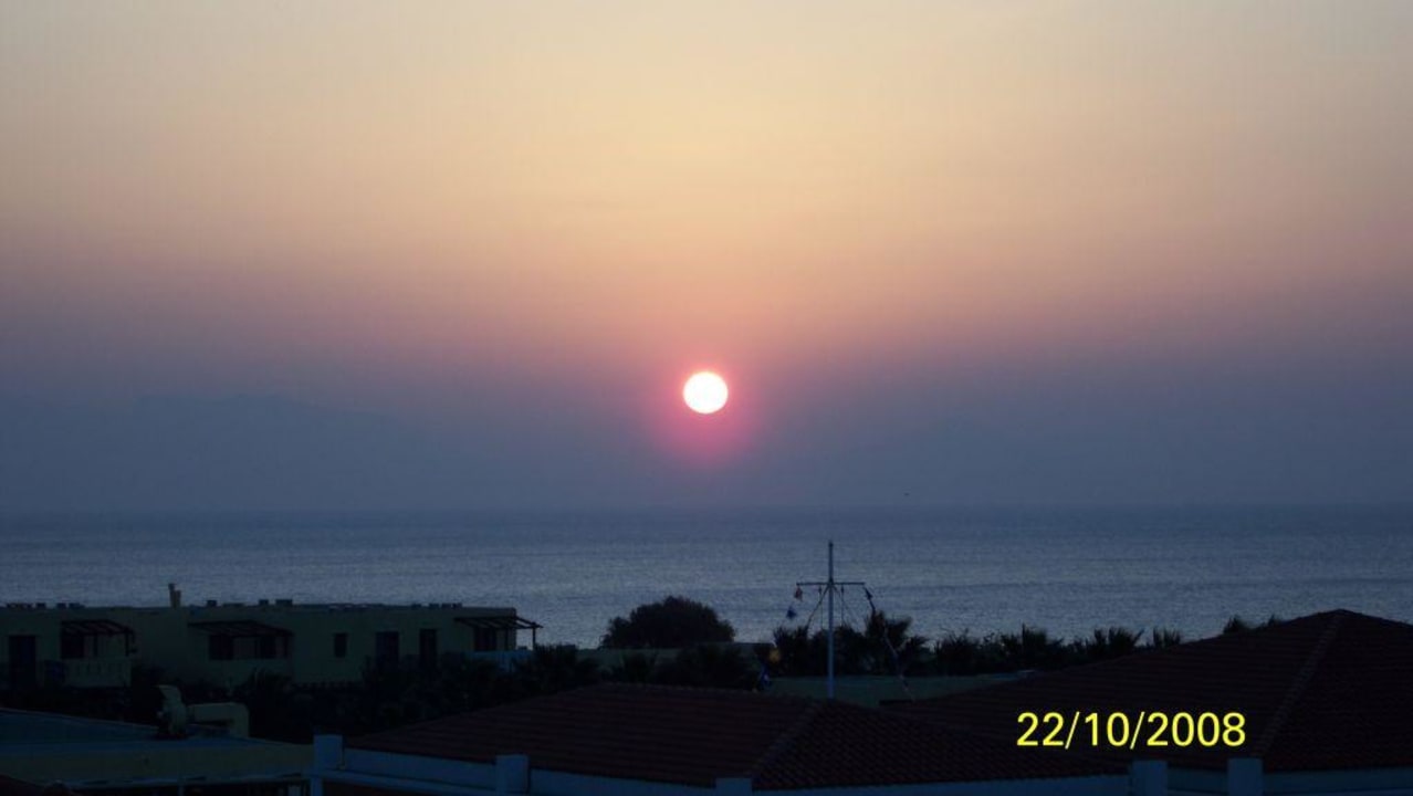 Sonnenaufgang vom Balkon Porto Bello Royal