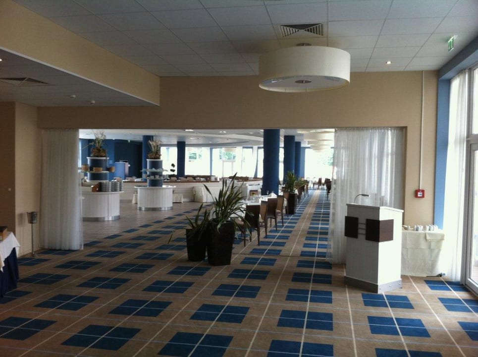 Eingang zum Restaurant Precise Resort Hafendorf Rheinsberg