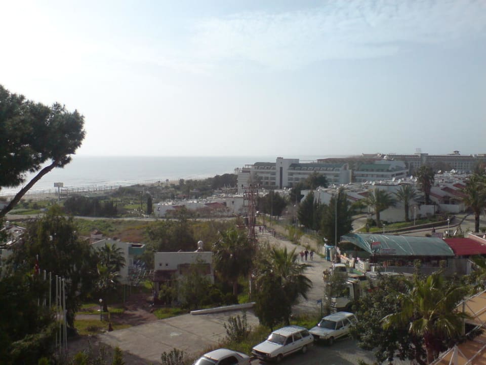 Der Ausblick aus unserem Hotelzimmer Side Alegria Hotel & Spa - Adults only +16