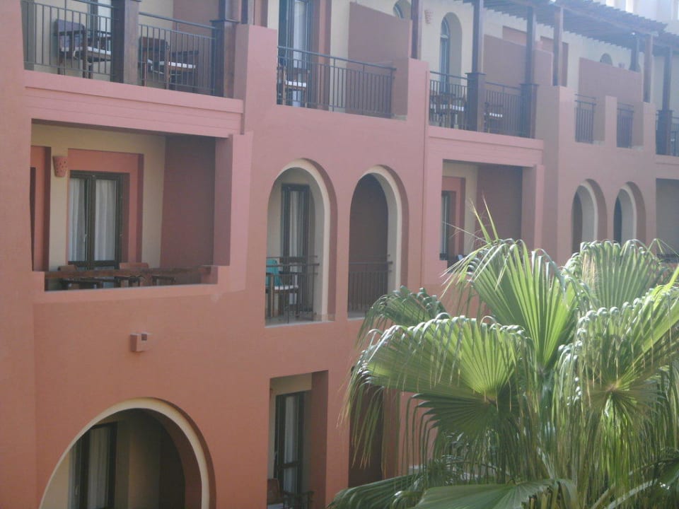 Ansicht von außen aufs Zimmer Hotel Three Corners Ocean View prestige - Adults only