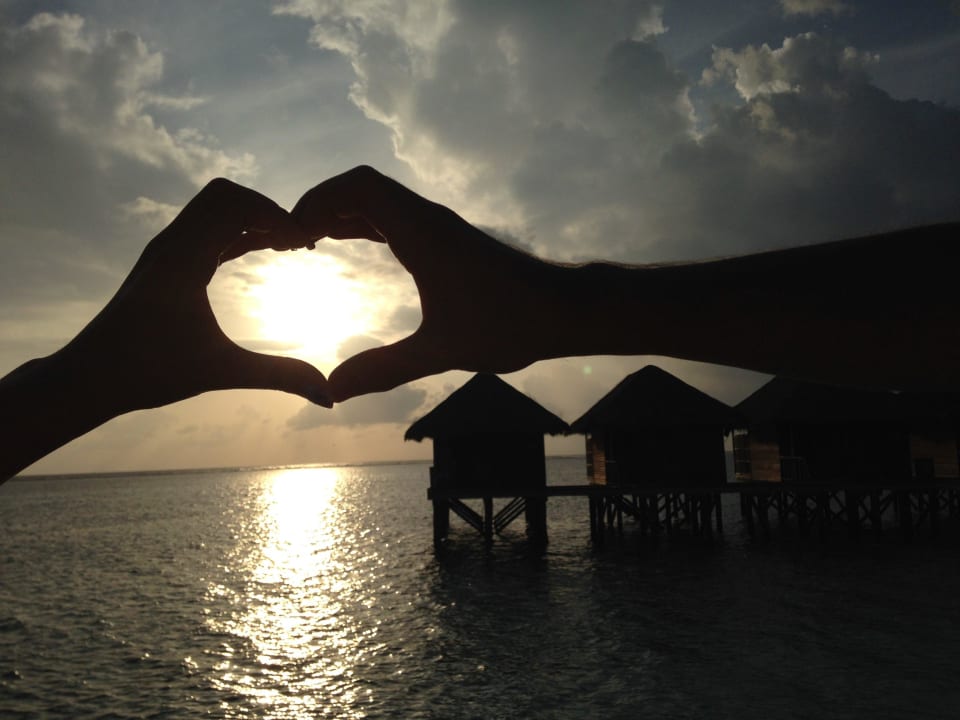 Sonnenaufgang :-) Meeru Maldives Resort Island