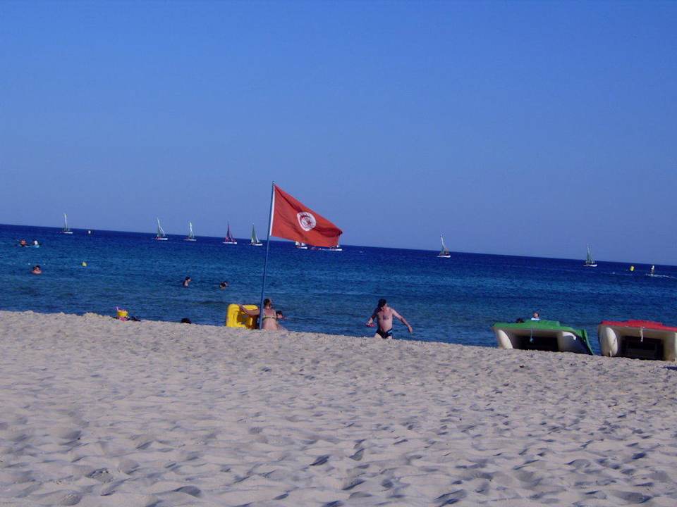 Der feine Sandstrand vom Hotel Hotel Paradis Palace