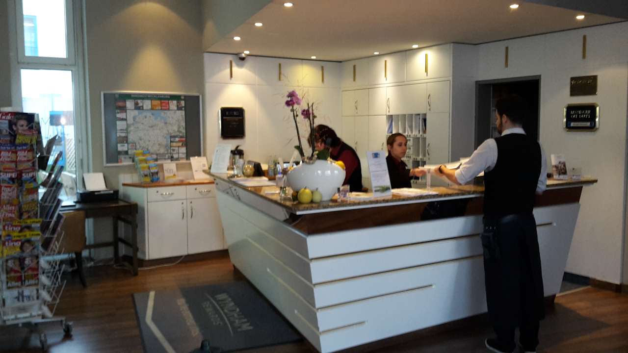 Lobby Hotel Wyndham Garden Wismar
