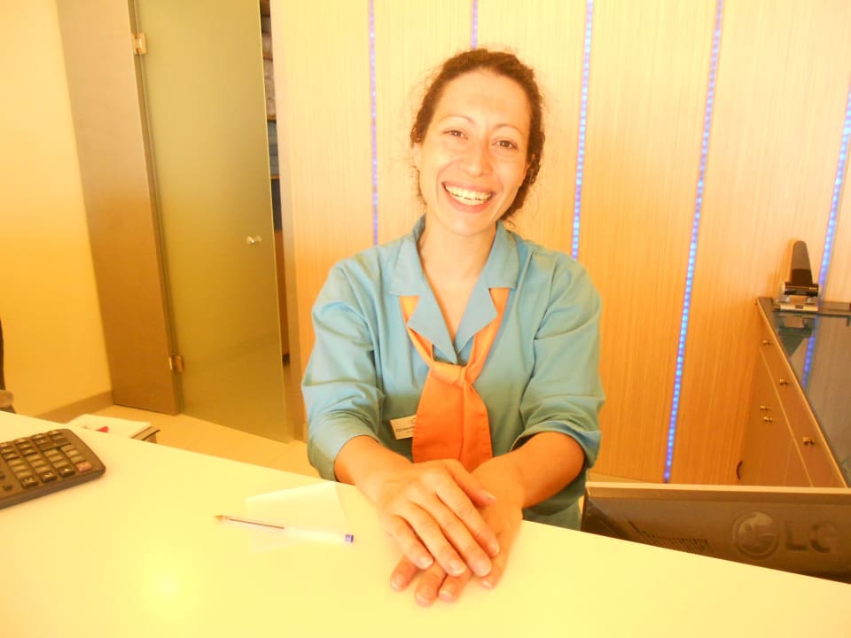 Corissia Princess Rezeption mit Chrisoula Hotel Corissia Princess