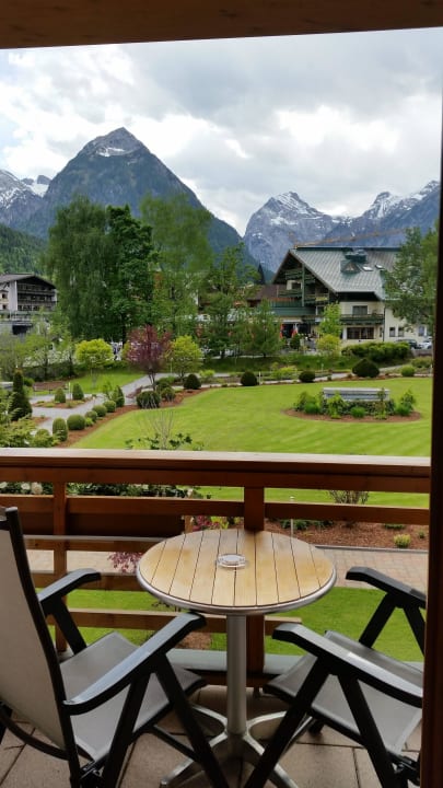Blick vom Balkon aja Fürstenhaus am Achensee