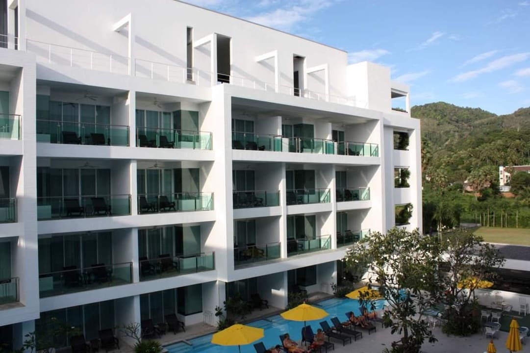 Blick vom Balkon The Old Phuket - Karon Beach Resort