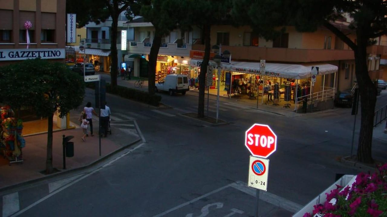 Ausblick von der Lobby Hotel Firenze