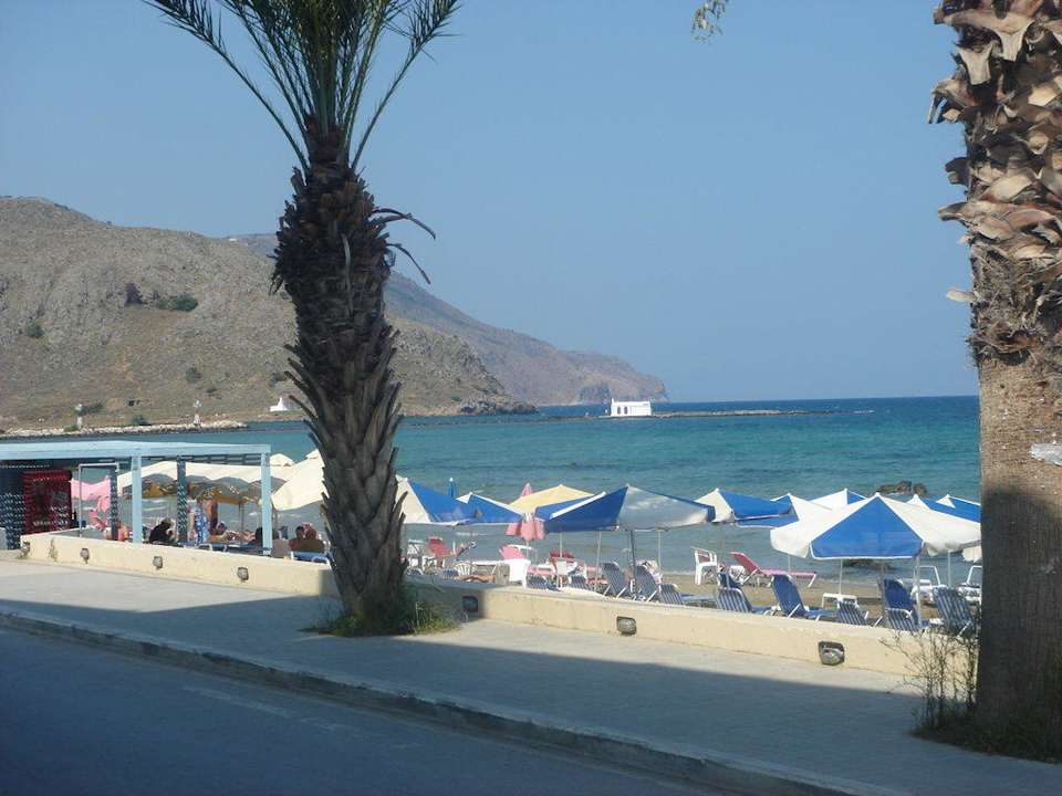 Strand direkt vor Hotel Hotel Corissia Princess