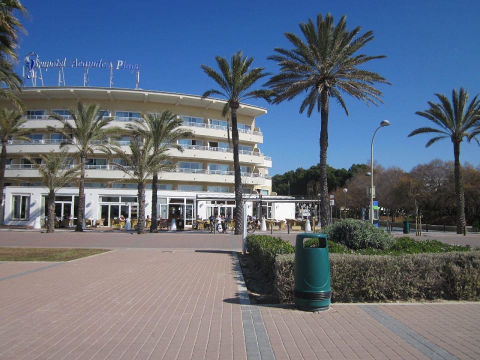 Acapulco Playa von der  Promenade aus Grupotel Acapulco Playa - Adults Only