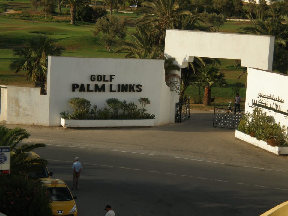 Blick vom Balkon (Zi. 648) Houda Golf & Beach Club