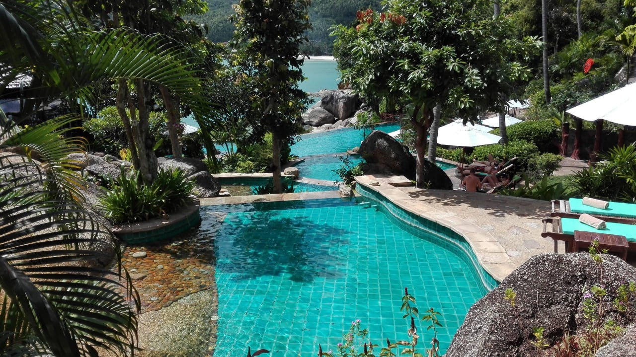 Poolanlage Panviman Resort Koh Phangan
