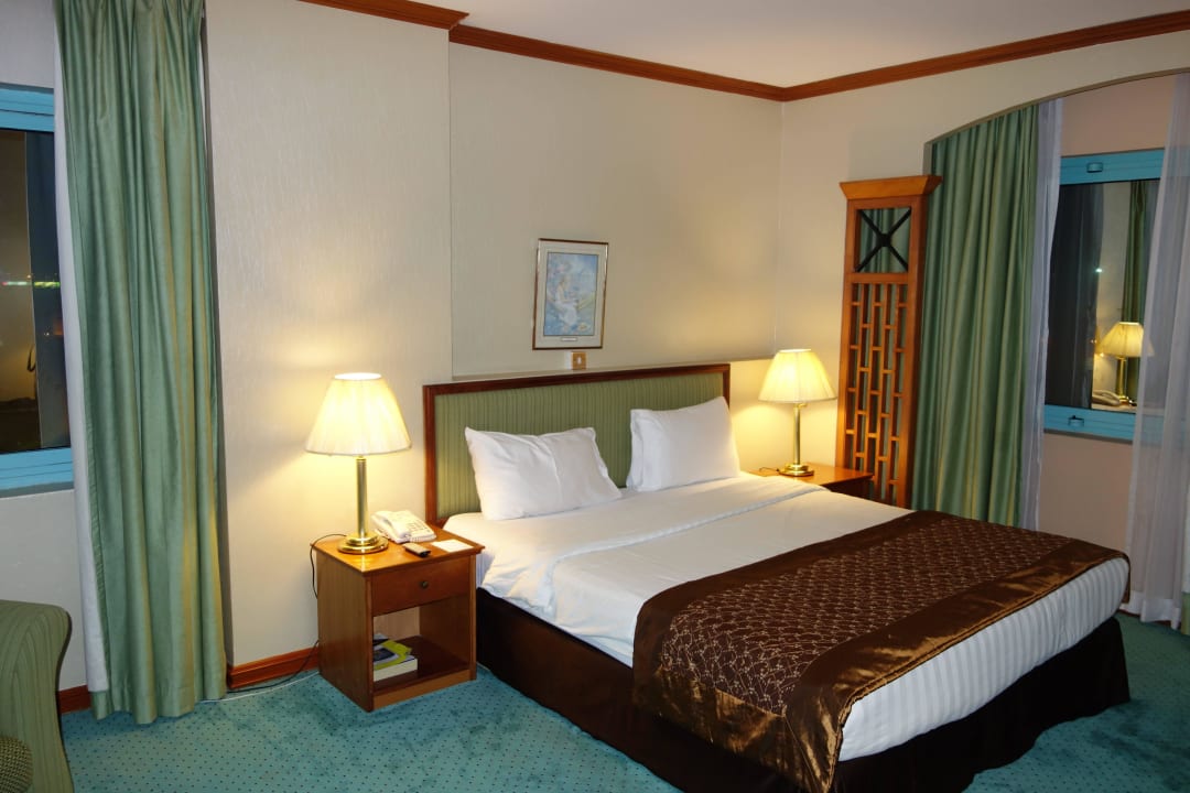 Schlafraum der Suite Hotel St. George