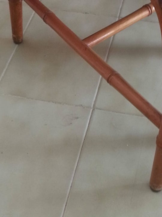 Der Stuhl wurde ein woche nicht bewegt. Hotel Grand Teguise Playa