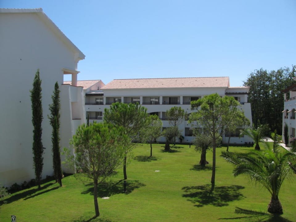 Blick auf den Innenhof der Anlage Résidence Sognu Di Rena