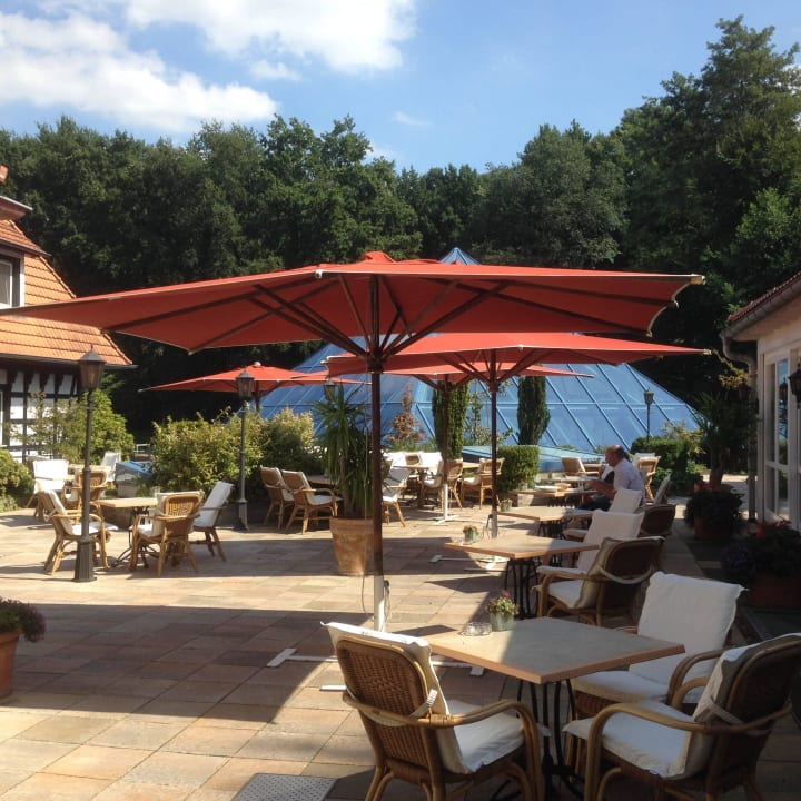 Außencafe Vila Vita Burghotel Dinklage