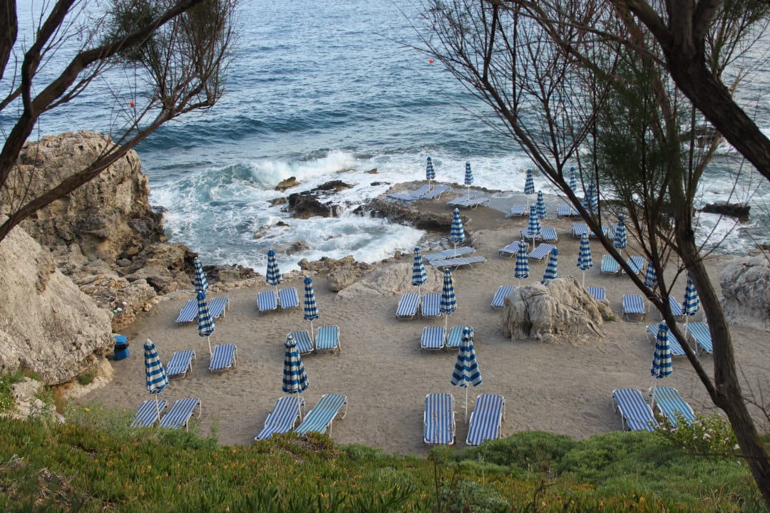 Ein kleiner Ausschnitt von der Badebucht Hotel Kalithea Mare Palace