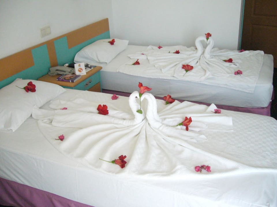 Die Betten sind gemacht Hotel Pelin