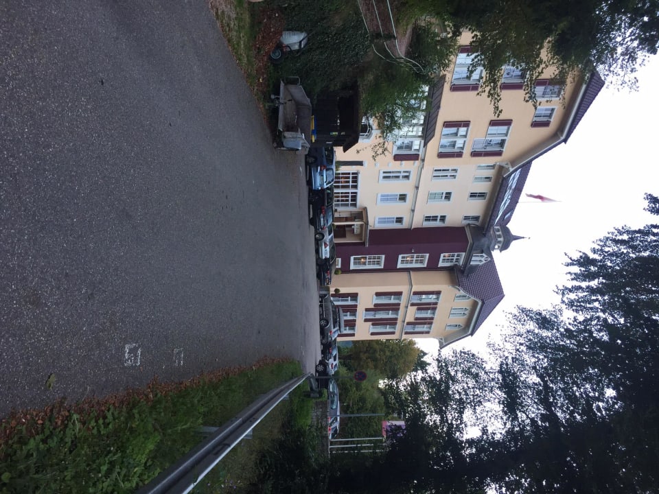 Auffahrt Hotel Schloß Hornberg