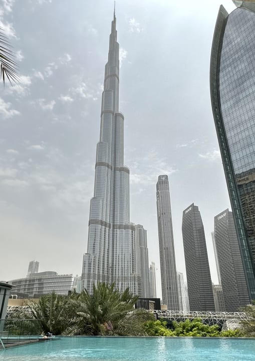 Ausblick Kempinski The Boulevard Dubai