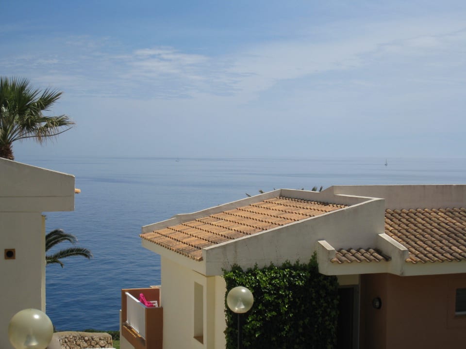 Blick von Terrasse blau punta reina