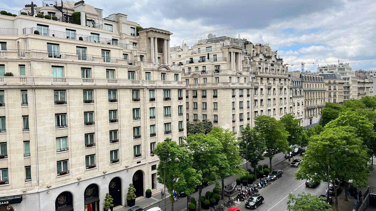 Ausblick Bulgari Hotel Paris
